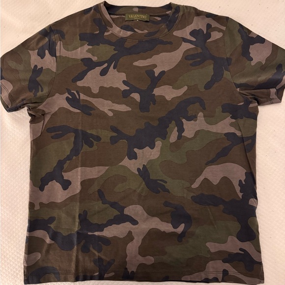 Valentino Camo T-Shirt - Picture 1 of 4